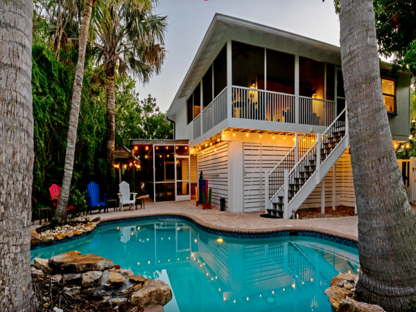 North Anna Maria Villa Exceptional Large Private Poolside Entertaining